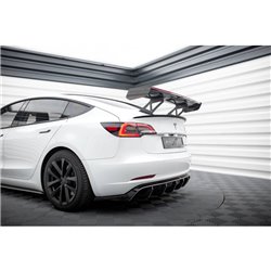 Maxton - Carbon Spoiler + LED Tesla Model 3