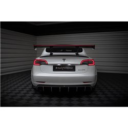 Maxton - Carbon Spoiler + LED Tesla Model 3