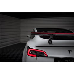 Maxton - Carbon Spoiler + LED Tesla Model 3