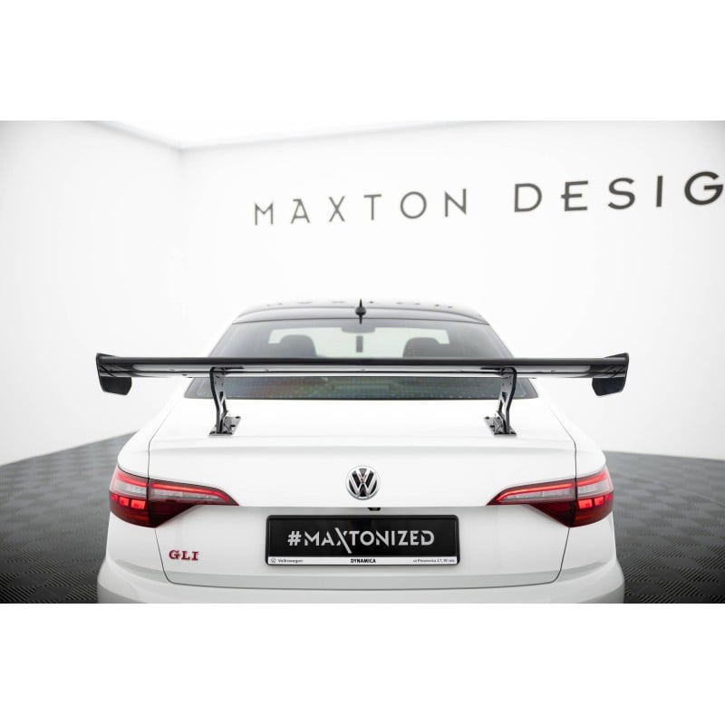 Maxton - Carbon Spoiler With Internal Brackets Uprights Volkswagen Jetta GLI Mk7