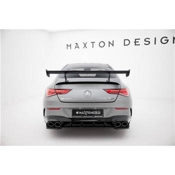 Maxton - Carbon Spoiler With Internal Brackets Uprights Mercedes-Benz CLA Coupe C118 / C118 Facelift