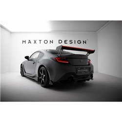 Maxton - Carbon Spoiler With External Brackets Uprights + LED Toyota GR86 / Subaru BRZ Mk2