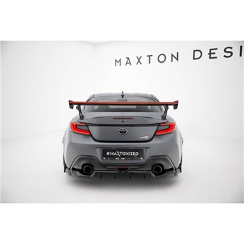 Maxton - Carbon Spoiler With External Brackets Uprights + LED Toyota GR86 / Subaru BRZ Mk2