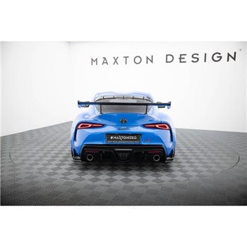 Maxton - Carbon Spoiler With External Brackets Uprights Toyota Supra Mk5