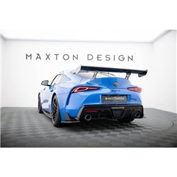 Maxton - Carbon Spoiler With External Brackets Uprights Toyota Supra Mk5