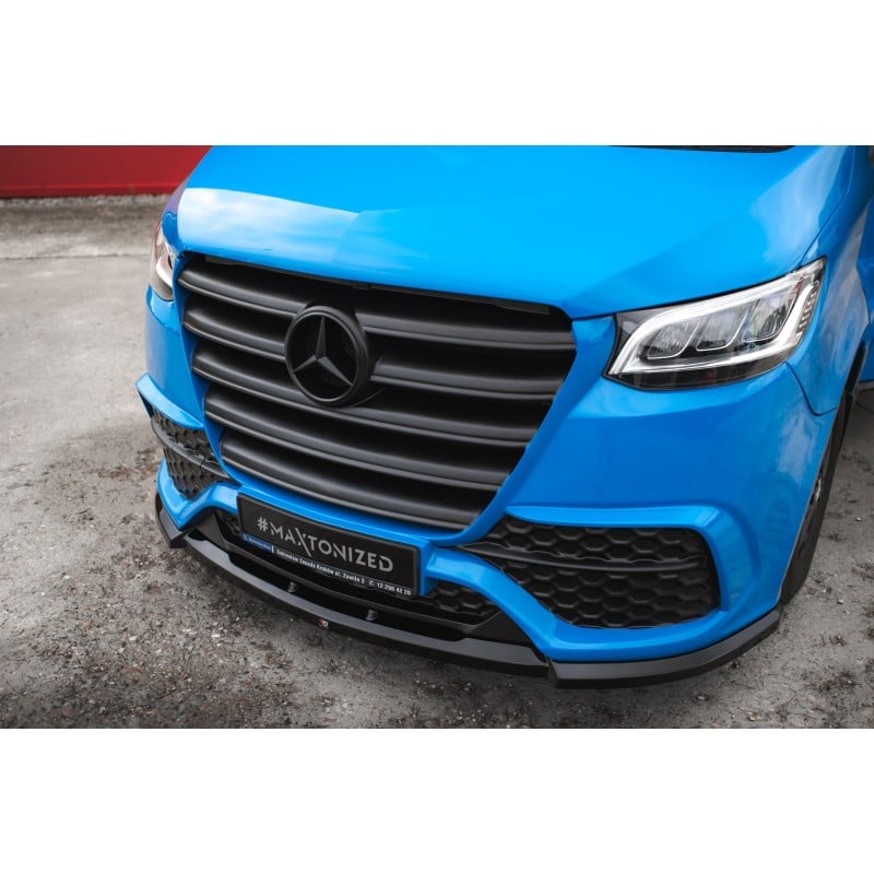Maxton - Le Pare-Chocs Avant + Splitter Mercedes-Benz Sprinter Mk3