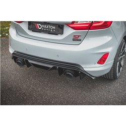 Maxton - Rajout Du Pare-Chocs Arriere + Milltek Sport Ford Fiesta ST Mk8 Extension d'échappement