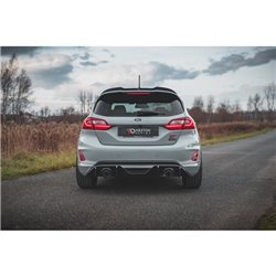 Maxton - Rajout Du Pare-Chocs Arriere + Milltek Sport Ford Fiesta ST Mk8 Extension d'échappement