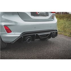 Maxton - Rajout Du Pare-Chocs Arriere + Milltek Sport Ford Fiesta ST Mk8 Extension d'échappement
