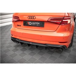 Maxton - Rajout Du Pare-Chocs Arriere + échappement Milltek Sport Audi RS3 Sportback 8V Facelift
