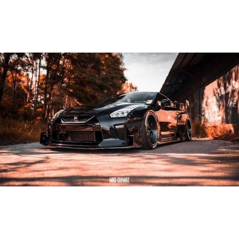 Maxton - Lame Du Pare-Chocs Avant Nissan GTR