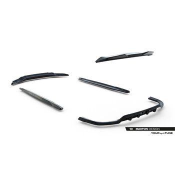 Maxton - Ensemble Diffuseur V.1 BMW X5 M-Pack G05 Facelift