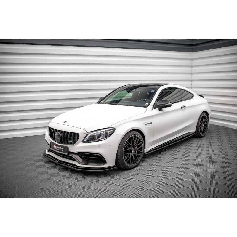 Maxton - Ensemble Diffuseur Mercedes-AMG C 63 Coupe AMG Aero Pack C205 Facelift