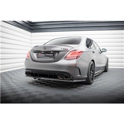 Maxton - Ensemble Diffuseur Mercedes-AMG C63 Sedan / Estate W205 Facelift