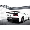 Maxton - Carbon Spoiler With Internal Brackets Uprights + LED Chevrolet Corvette Stingray / Grand Sport C7