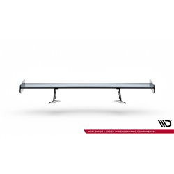 Maxton - Carbon Spoiler With Internal Brackets Uprights + LED Chevrolet Corvette Stingray / Grand Sport C7