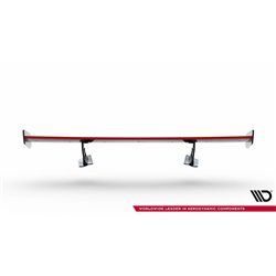 Maxton - Carbon Spoiler With Internal Brackets Uprights + LED Chevrolet Corvette Stingray / Grand Sport C7