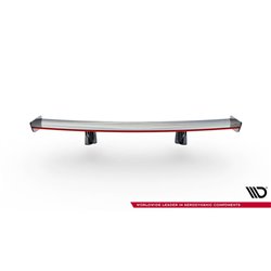 Maxton - Carbon Spoiler With Internal Brackets Uprights + LED Chevrolet Corvette Stingray / Grand Sport C7