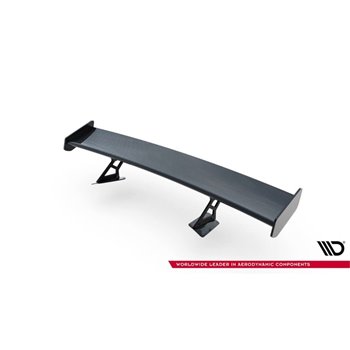 Maxton - Carbon Spoiler With Internal Brackets Uprights + LED Chevrolet Corvette Stingray / Grand Sport C7