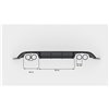 Maxton - Ensemble Diffuseur V.2 Volkswagen Golf R Hatchback Mk7 Facelift