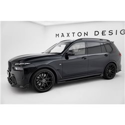 Maxton - Set of Prepreg Carbon Splitters V.1 BMW X7 M-Pack G07 Facelift