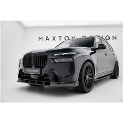 Maxton - Ensemble de Lames Prepreg Carbone V.1 BMW X7 M-Pack G07 Facelift