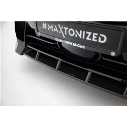 Maxton - Ensemble de Lames Prepreg Carbone V.1 BMW X7 M-Pack G07 Facelift