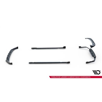 Maxton - Ensemble de Lames Prepreg Carbone V.1 BMW X7 M-Pack G07 Facelift