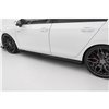 Maxton - Street Pro Rajouts Des Bas De Caisse V.2 Volkswagen Golf GTI / GTE / GTI Clubsport / R-Line Mk8 Noir-Rouge
