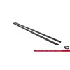 Maxton - Street Pro Rajouts Des Bas De Caisse V.2 Volkswagen Golf GTI / GTE / GTI Clubsport / R-Line Mk8 Noir-Rouge