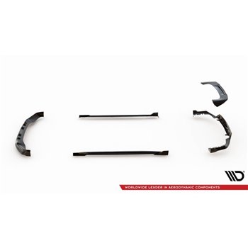Maxton - Ensemble de Lames Prepreg Fibre de Carbone BMW X5 M-Pack G05 Facelift