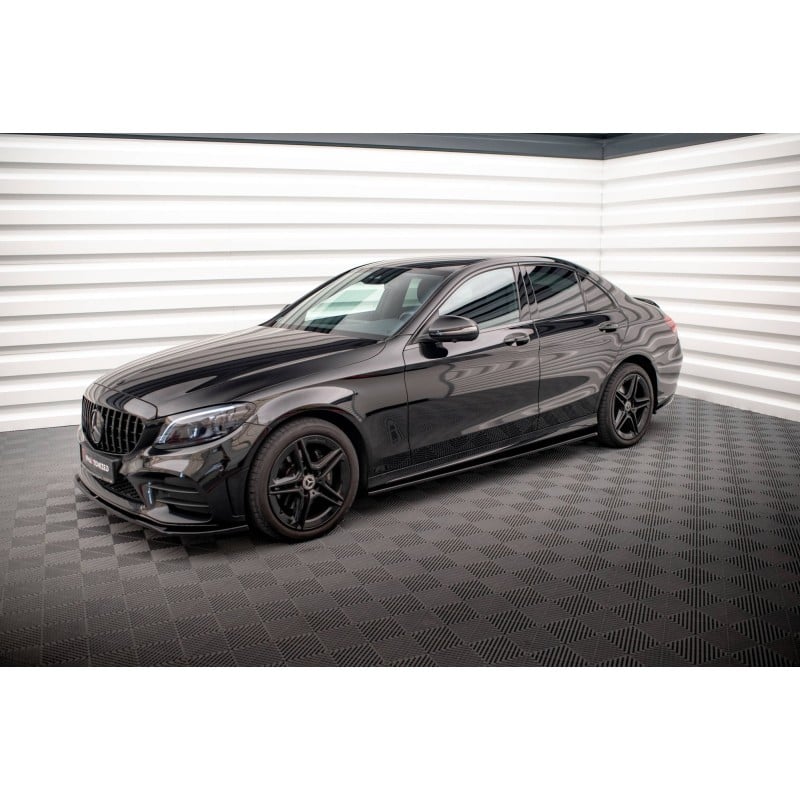 Maxton - Ensemble Diffuseur Mercedes-Benz C AMG-Line Sedan / Estate W205 Facelift / S205 Facelift