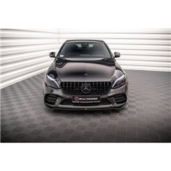 Maxton - Ensemble Diffuseur Mercedes-Benz C AMG-Line Sedan / Estate W205 Facelift / S205 Facelift