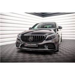 Maxton - Ensemble Diffuseur Mercedes-Benz C AMG-Line Sedan / Estate W205 Facelift / S205 Facelift