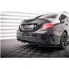Maxton - Ensemble Diffuseur Mercedes-Benz C AMG-Line Sedan / Estate W205 Facelift / S205 Facelift