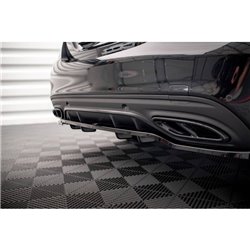 Maxton - Ensemble Diffuseur Mercedes-Benz C AMG-Line Sedan / Estate W205 Facelift / S205 Facelift