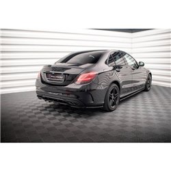 Maxton - Ensemble Diffuseur Mercedes-Benz C AMG-Line Sedan / Estate W205 Facelift / S205 Facelift