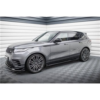 Maxton - Ensemble Diffuseur Land Rover Range Rover Velar R-Dynamic Mk1 (Le kit est compatible avec l'attelage)