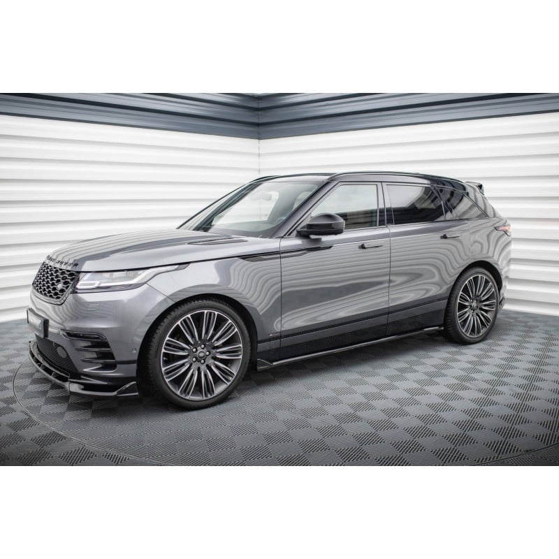 Maxton - Ensemble Diffuseur Land Rover Range Rover Velar R-Dynamic Mk1 (Le kit est compatible avec l'attelage)