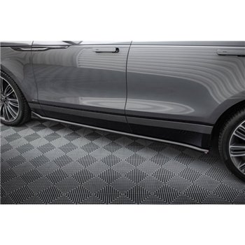 Maxton - Ensemble Diffuseur Land Rover Range Rover Velar R-Dynamic Mk1 (Le kit est compatible avec l'attelage)