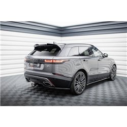 Maxton - Ensemble Diffuseur Land Rover Range Rover Velar R-Dynamic Mk1 (Le kit est compatible avec l'attelage)