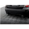 Maxton - Street Pro Central Diffuseur Arriere Abarth 500 Mk1 Noir-Rouge
