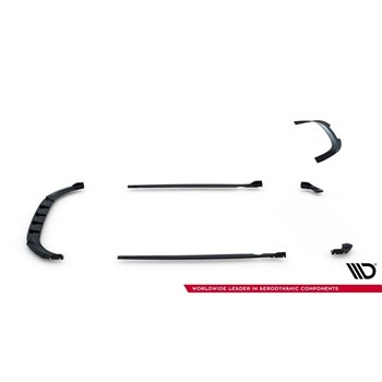 Maxton - Ensemble Diffuseur V.3 Volkswagen Golf R Mk8 Facelift