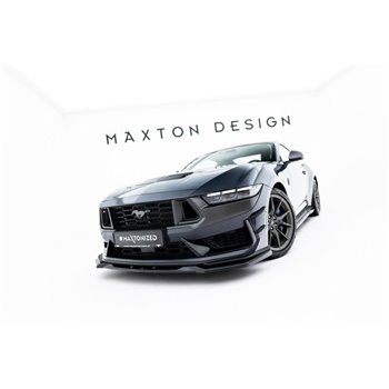 Maxton - Lame Du Pare-Chocs Avant V.2 Ford Mustang Dark Horse Mk7 