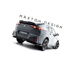 Maxton - Arriere Splitter (avec une barre verticale) BMW X2 M-Pack / iX2 U10