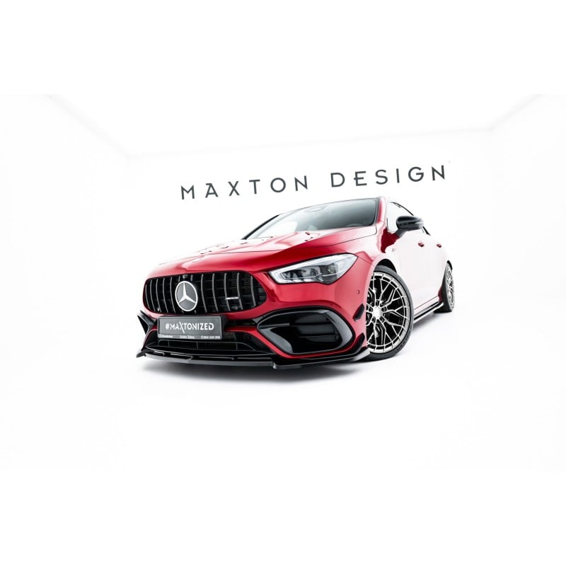 Maxton - Lame Du Pare-Chocs Avant V.5 Mercedes-AMG CLA 45 Aero C118