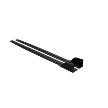 Maxton - Street Pro Rajouts Des Bas De Caisse Renault Megane RS Mk4 Noir-Rouge