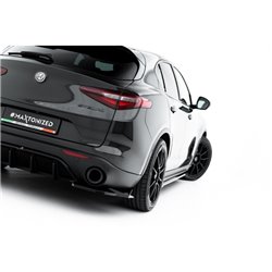 Maxton - Lames De Pare-Chocs Arrière Latérales V.2 Alfa Romeo Stelvio Mk1