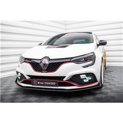 Maxton - Street Pro Lame Du Pare-Chocs Avant Renault Megane RS Mk4 Noir