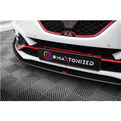 Maxton - Street Pro Lame Du Pare-Chocs Avant Renault Megane RS Mk4 Noir
